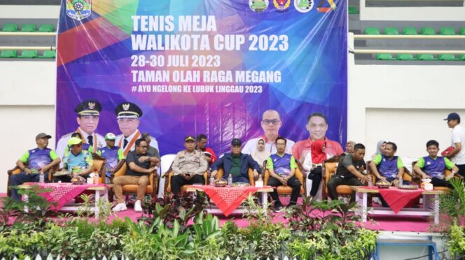 
 Sebanyak 132 Orang Ikuti Kejuraan Tenis Meja Walikota Cup 2023
