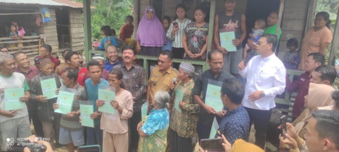 
 Polres Muratara Amankan Kunker Menteri ATR/BPN RI ke Desa Tebing Tinggi