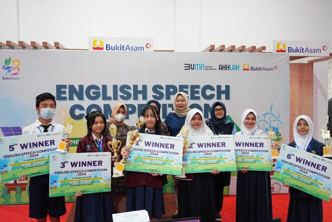 
 Dukung Kemampuan Akademik Pelajar, Bukit Asam Hadirkan Lomba Cepat Tepat dan Speech Competition