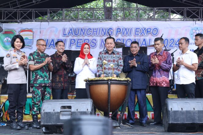 
 Pj Gubernur Sumsel Buka Gebyar HPN Sumsel 2024