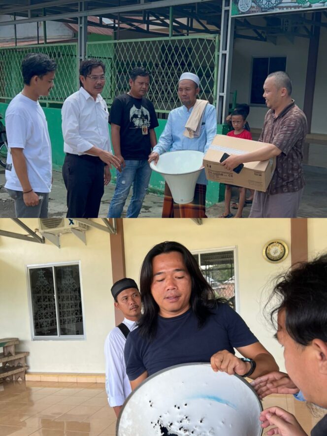 
 Toa Masjid Nurul Hidayah Ditembak OTD, 246 Peluru Senapan Angin Ditemukan