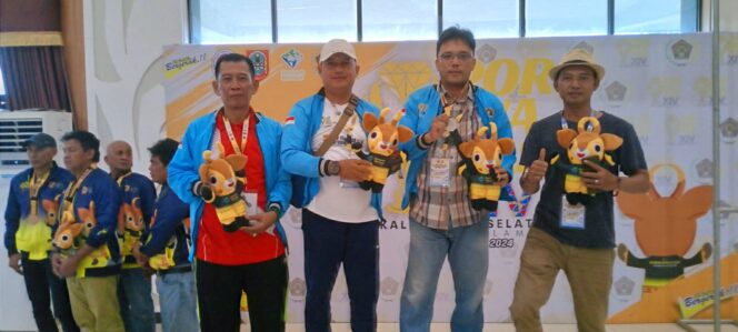 
 Raih Medali Perak Cabor Catur, Prestasi PWI Sumsel di Porwanas Meningkat