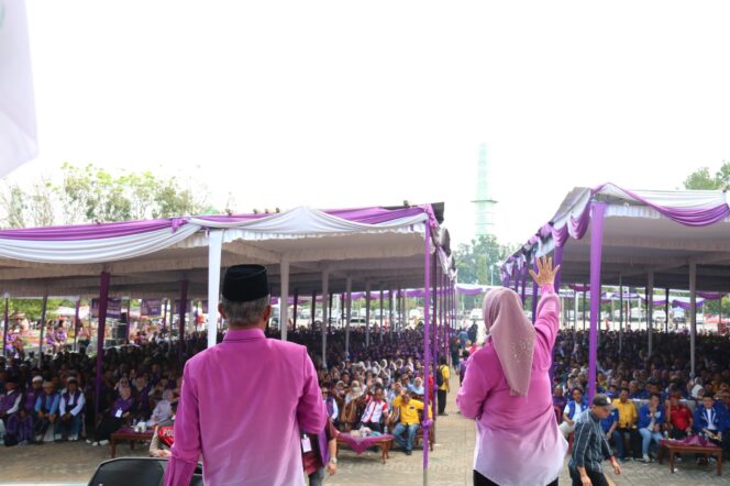 
 Ribuan Massa Hadiri Deklarasi Ramah – Pro