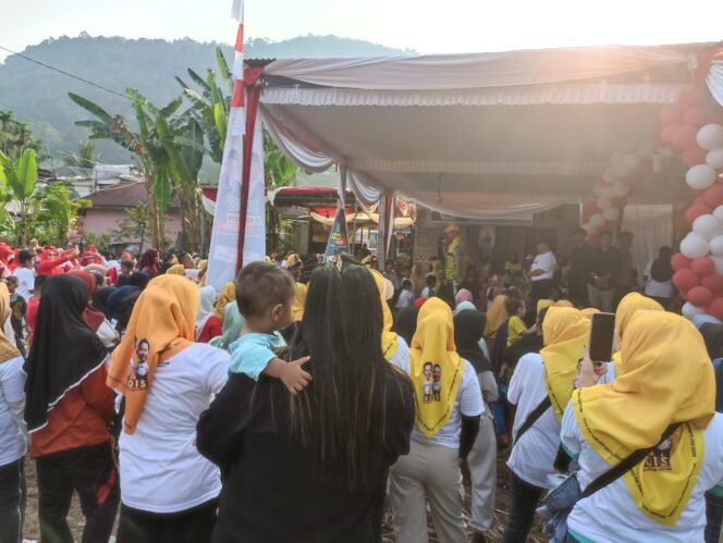
 ROIS Bius Ratusan Masyarakat Kelurahan Kali Serayu, Acara Jalan Santai Dan Senam Bersama