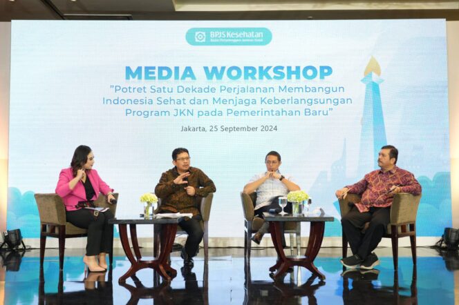 
 Media Workshop BPJS Kesehatan, Potret Satu Dekade Program JKN dan Tantangan Pemerintahan Baru