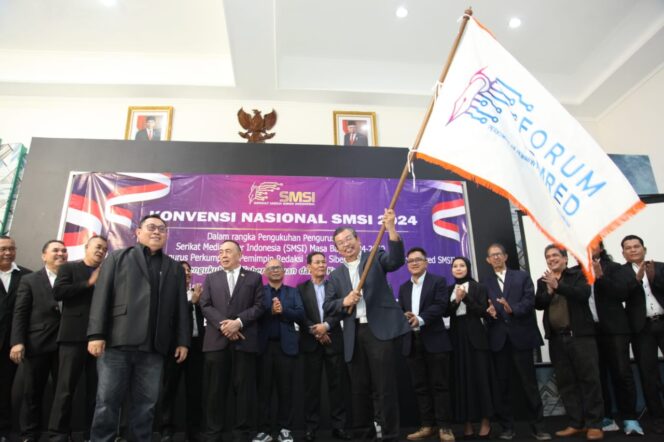 
 SMSI Kukuhkan Pengurus Forum Pemred, Siap Jaga Kualitas Media Daring di Indonesia