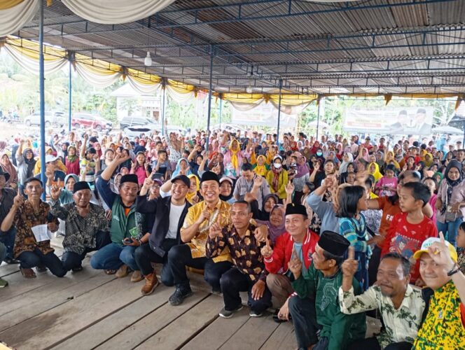 
 Masyarakat Marga Bakti dan Margo Rejo Bersatu Siap Menangkan ROIS