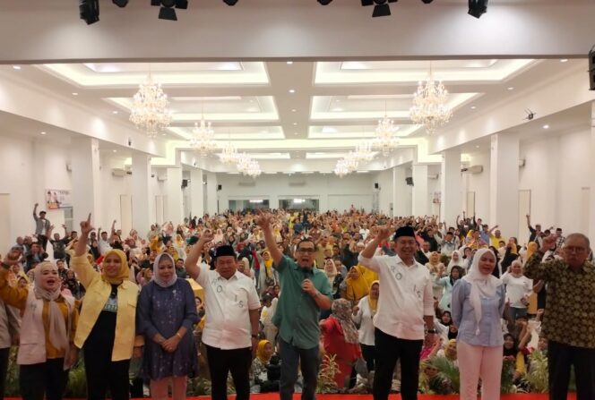 
 Mantap, Ribuan Warga Musi Raya Deklarasikan Dukungan ke ROIS