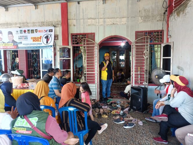 
 Ratusan Masyarakat Kelurahan Karang Ketuan Siap Menangkan ROIS