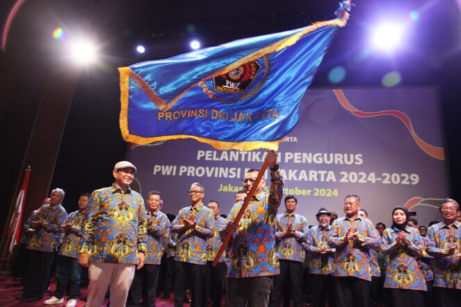 
 Pelantikan PWI Jaya 2024-2029, Panda Nababan: PWI Harus Kembali Disegani