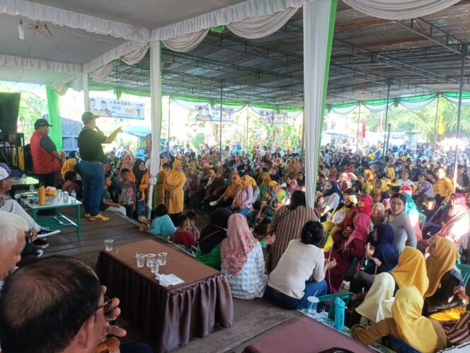 
 ROIS Paparkan Visi – Misi Dihadapan Ratusan Masyarakat Kelurahan Sidorejo, Teriakan Yel Yel Menang Menang Menggema