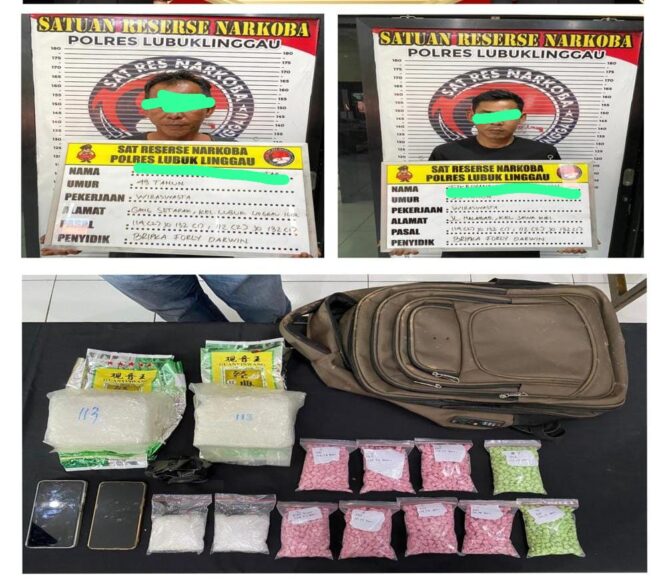 
 Satresnarkoba Lubuklinggau Berhasil Gagalkan Peredaran Narkoba Seberat 3000 Gram