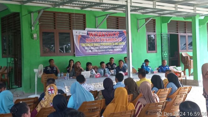 
 Seleraya Merangin Dua Gelar Workshop Pendidikan Menuju Smart Gadget di Desa Belani