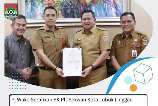
 Rully Wijaya Jabat Plt Sekretaris DPRD Kota Lubuk Linggau