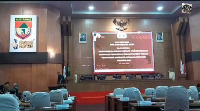 
 Wabup Mura H. Suprayitno, Sepanjang 2024, PAD Musi Rawas 96,36 Persen