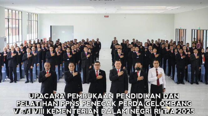 
 Pemda PALI Utus Lima Anggota Satpol-PP Ikuti Pembetukan PPNS Penegak Perda di Bogor