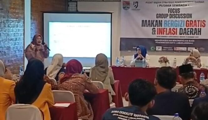 
 FGD Program Makan Bergizi Gratis di Lubuklinggau Bahas Inflasi Daerah, Ini Rekomendasi Pusaka Sembada