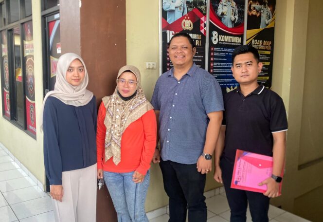 
 Law Firm BBK Dampingi Saksi Korban Penganiayaan Dan Pencemaran Nama Baik Kepenyidik