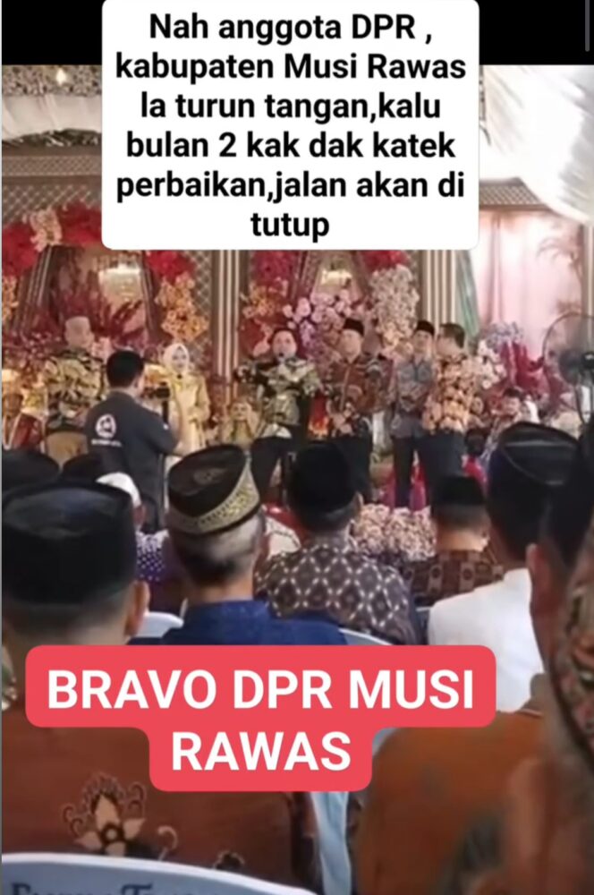 
 Februari Tak Juga Diperbaiki, Anggota DPRD Musi Rawas Ajak Masyarakat Nutup Jalan