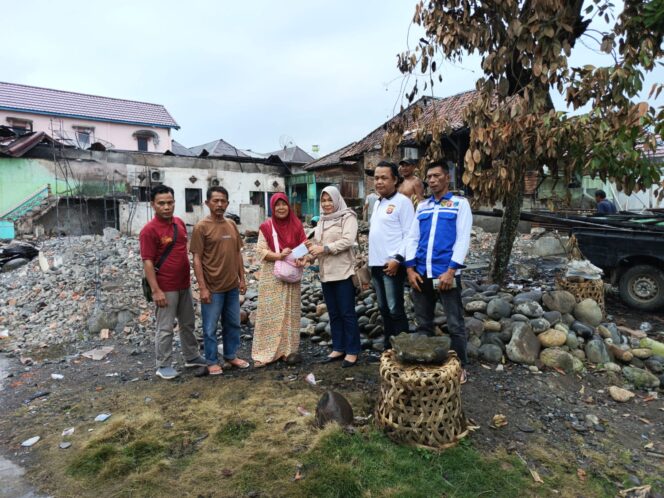 
 Rumah Anggota SMSI Lahat Terbakar