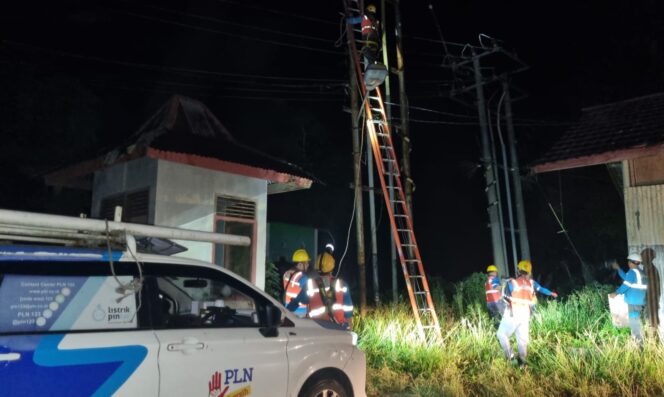 
 Kubikel Meledak, Menjadi Sebab Padamnya Listrik di Sejumlah Wilayah Musi Rawas