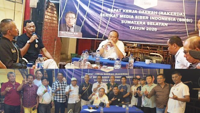 
 Rakerda SMSI Sumsel 2026 di Lahat, Dihadiri Seluruh Ketua Kabupaten/Kota