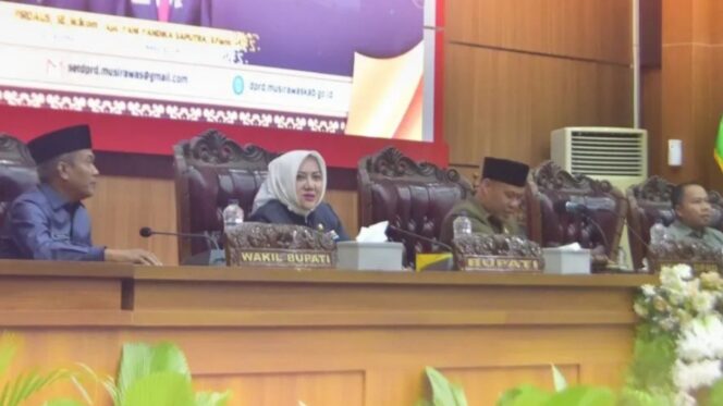 
 DPRD Musi Rawas Gelar Rapat Paripurna Penyampaian LKPJ Bupati Musi Rawas TA 2025