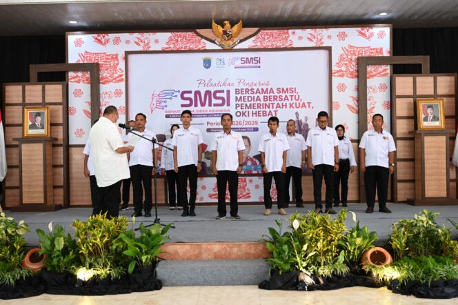 
 Sah, Andi Oktarius Resmi Nahkodai SMSI OKI Periode 2026–2029