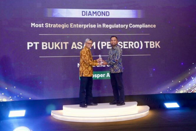 
 PTBA Raih Diamond PROSPER A IRCA 2026, Bukti Komitmen pada Tata Kelola dan Kepatuhan