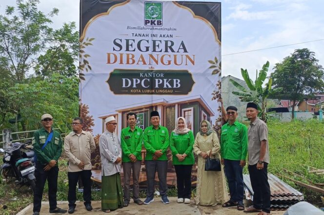 
 DPC PKB Lubuk Linggau Gelar Doa Bersama, Bangun Kantor Baru di Taba Lestari