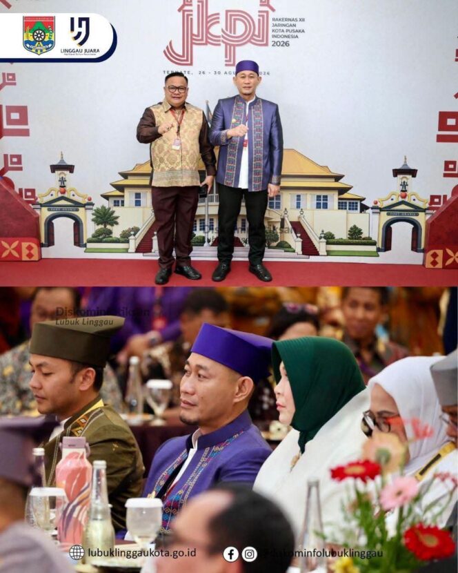 
 Wali Kota Lubuk Linggau H Rachmat Hidayat Hadiri Rakernas JKPI XII di Ternate
