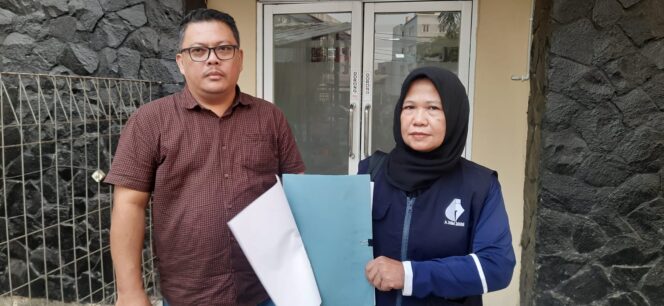 
 Erni Novianti Laporkan Dua Media Online ke Polda Sumsel 