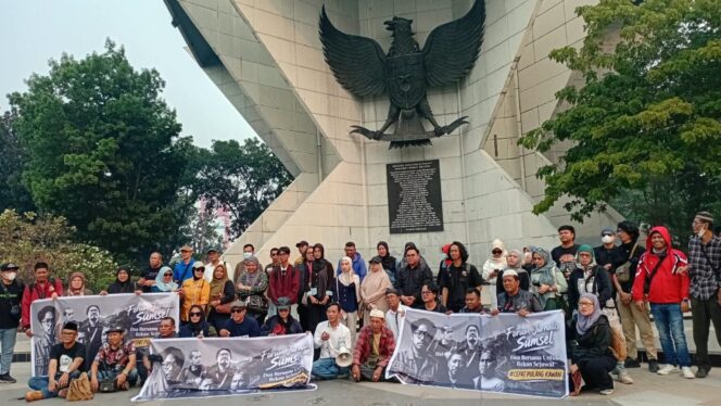 
 Jurnalis Sumsel Panjatkan Doa Bersama Untuk Lima Jurnalis Hilang Erupsi Anak Gunung Krakatau