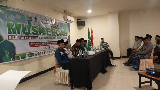 
 Muskercab PCNU Lubuk Linggau Usung Tema “Transformasi Jam’iyyah Menuju Kemandirian Umat dan Kemaslahatan Kota Lubuklinggau”