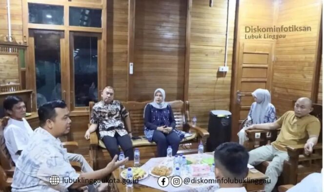 
 Walikota Lubuk Linggau Sambut Baik Kehadiran SMSI Lubuk Linggau. Dorong Sinergi dan Monitoring Informasi Daerah