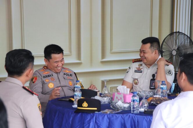 
 Kapolres Musi Rawas AKBP Gokma Uliate Sitompul Sambangi Lapas Narkotika Muara Beliti